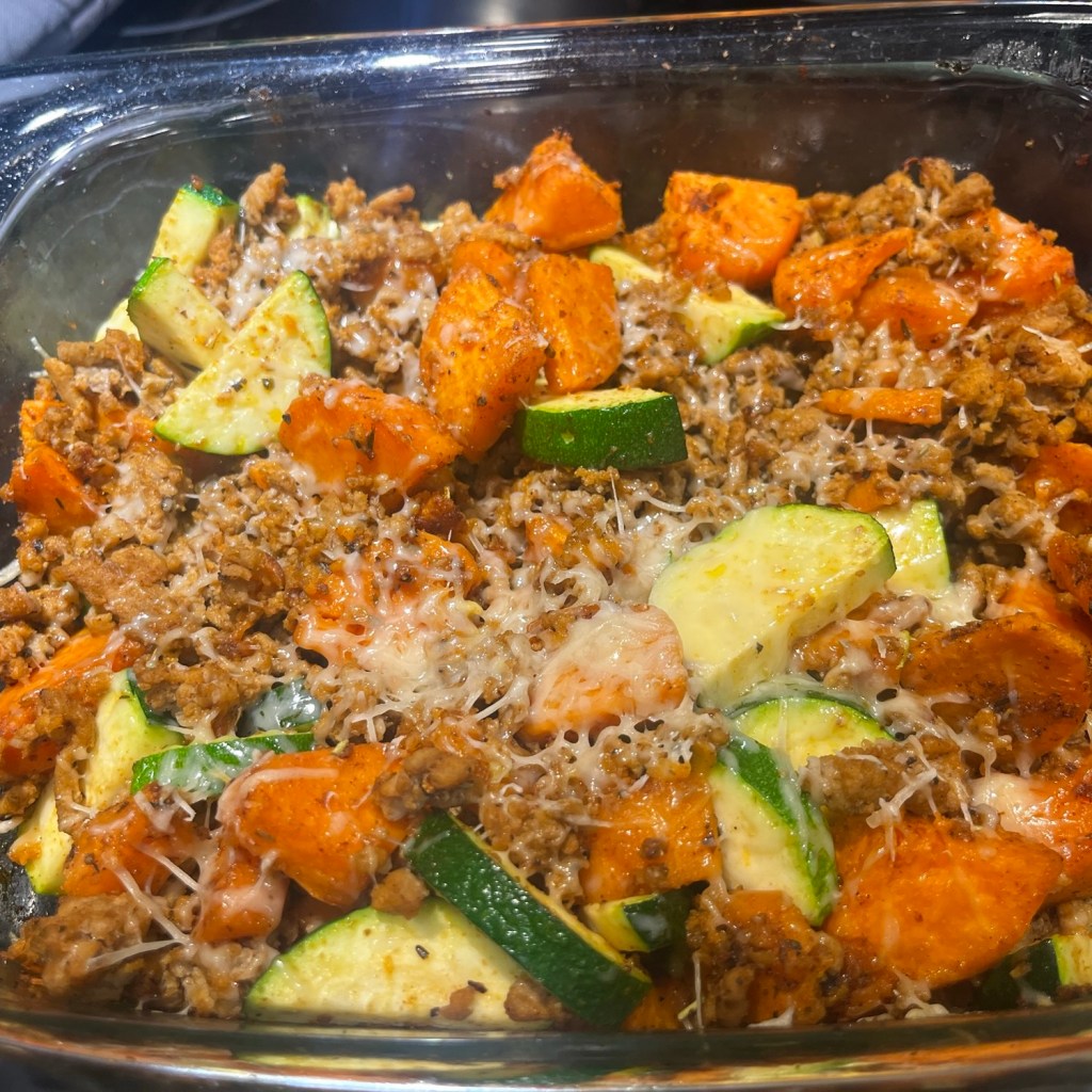Ground Turkey Sweet Potato&nbsp;Bake